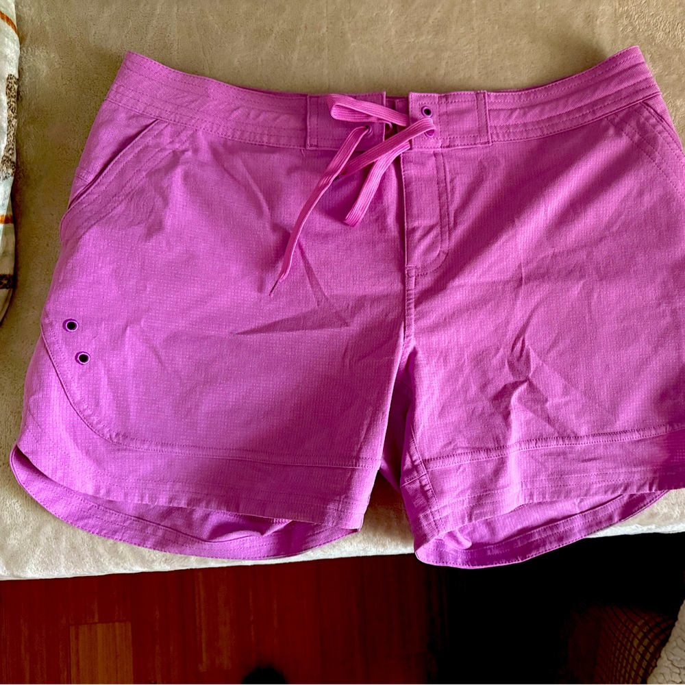 Prana pink shorts - excellent condition. Just creased from being in a drawer